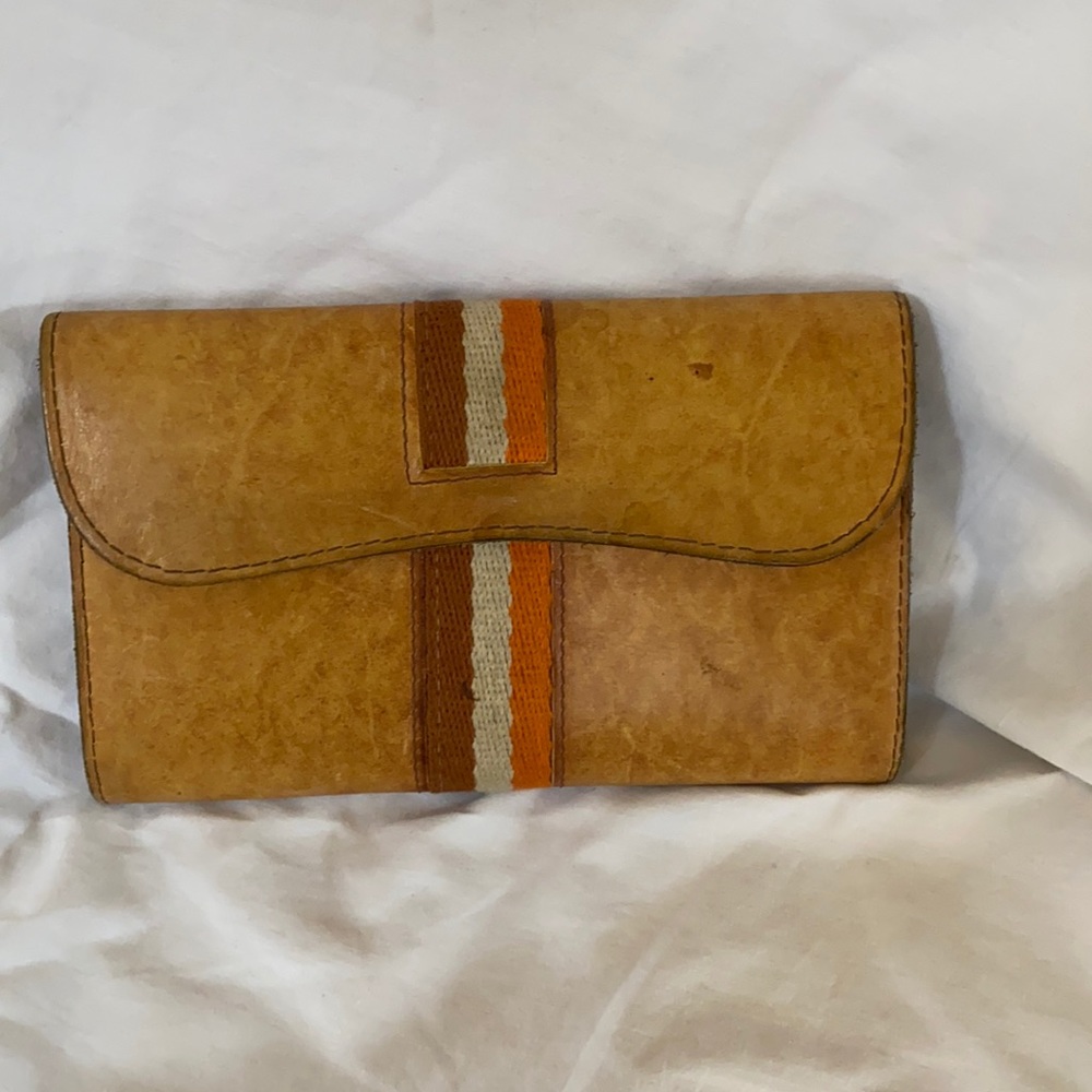 Vintage Hand Made Leather Wallet